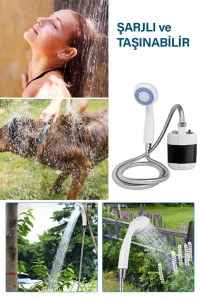 ROBO Şarjlı Portatif Taşınabilir Duş